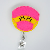 Lucy the Surgery Nurse - Badge Reel - Surgical Technician Badge - Surgical Tech Badge - Doctor Badge Reel - OR Badge Reel - MD Badge - Thumbnail 2