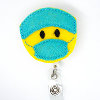 Sam the Surgery Nurse - Badge Reel - Surgical Technician Badge - Surgical Tech Badge - Doctor Badge Reel - OR Badge Reel - Male Nurse Badge - Thumbnail 2