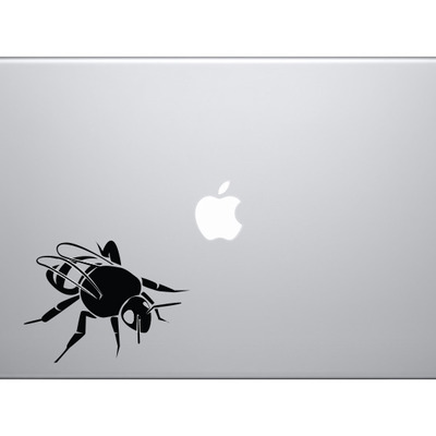 Insect biology - honey bumble bee version 4 - spring life - vinyl decal for laptops, macbook, tablets and cars 