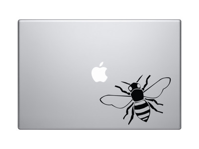 Insect Biology - Honey Bumble Bee Version 5 - Spring Life - Vinyl Decal For Laptops, Macbook, Tablets and Cars 