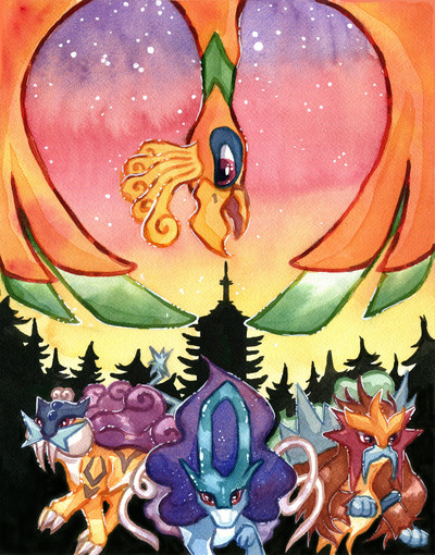 Ho-oh Print