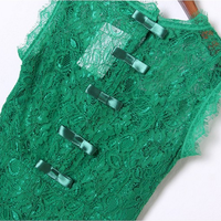 Full Lace Sleeveless Dress - Thumbnail 2