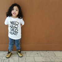 Wild Hair Wild Heart Kids Tee - Thumbnail 3