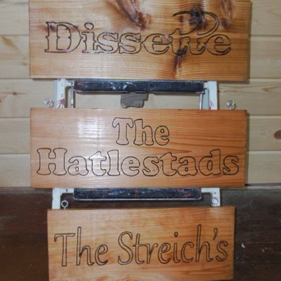 Custom wood burnings