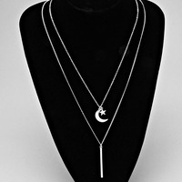 Crescent Moon Necklace - Thumbnail 3