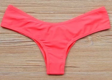 Coral Cheeky Scrunch Bottom