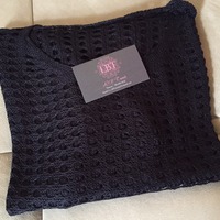 Black Chic Crochet Bikini Cover Up - Thumbnail 1