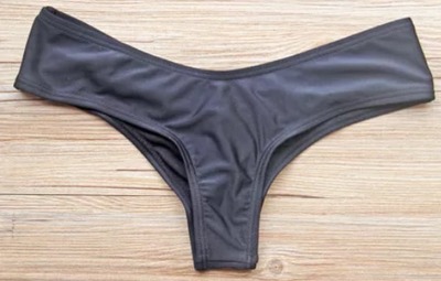 Black Cheeky Scrunch Bottom