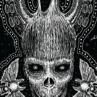 'Internal Constellations' skateboard design, signed by artist - Thumbnail 2