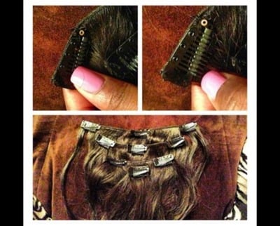 Custom Made Clip-Ins or U-Part Wig