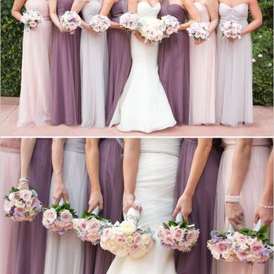 Convertible bridesmaid dress, long bridesmaid dresses, chiffon bridesmaid dresses, cheap bridesmaid dress, popular bridesmaid dress, e058 - Thumbnail 4