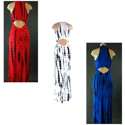 *outback* tie dye maxi