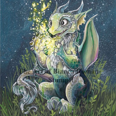 Catching butterflies print