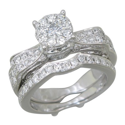 Bridal ring - 1.63ct r3901-rt