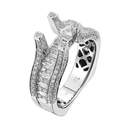 Semi mount - 0.93ct r6074-semi