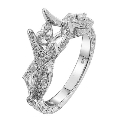 Semi mount - 0.49ct r6041-semi
