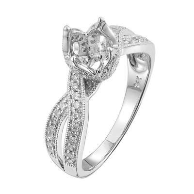 Semi mount - 0.35ct r6034-semi