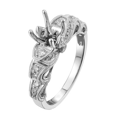 Semi mount - 0.26ct r6014-semi