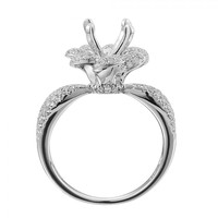 Semi Mount - 0.69CT R5975-Semi - Thumbnail 2