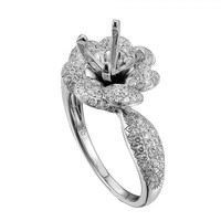 Semi Mount - 0.69CT R5975-Semi - Thumbnail 3