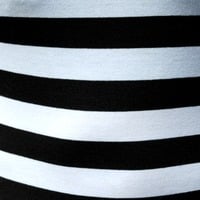 Black Stripe Maxi Dress - Thumbnail 2