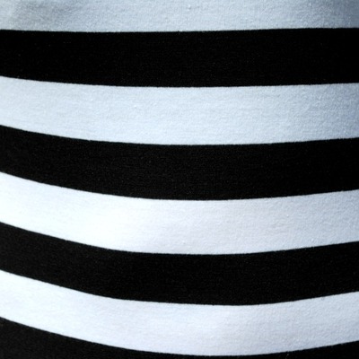 Black stripe maxi dress