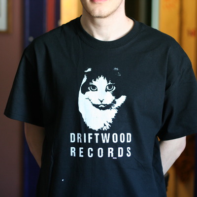 Driftwood records - cassie logo t-shirt