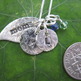 Mom Leaf Necklace/2 Initials/2 Birthstones-2