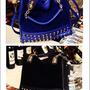 **HOT!** Royal Blue and Black Gold Studded Bags!-1