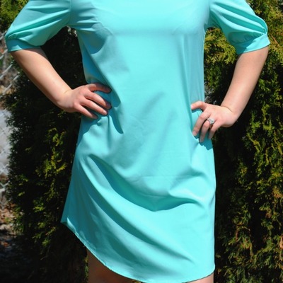 Mint tunic dress