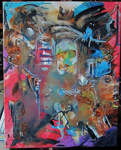 Destruction Attraction, the painting