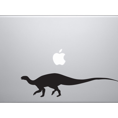 Dinosaur silhouette #13 - dino carnivore herbivore - vinyl decal for laptops, macbook, tablets and cars 