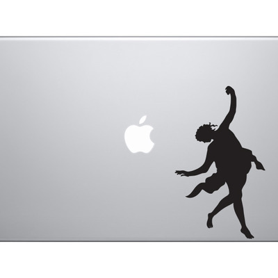 Greek olympians - athena goddess wisdom courage arts crafts - vinyl decal for laptops, macbook, tablets and cars 