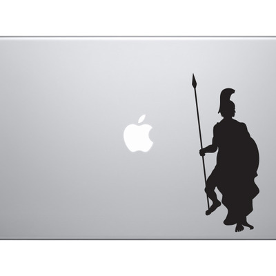 Greek olympians - ares greek god of war military strategy - vinyl decal for laptops, macbook, tablets and cars  - Thumbnail 3