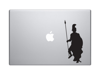 Greek Olympians - Ares Greek God of War Military Strategy - Vinyl Decal For Laptops, Macbook, Tablets and Cars 