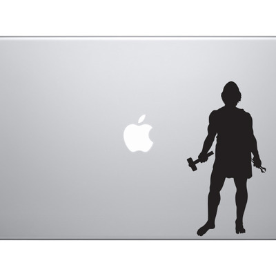 Greek olympians - hermes messenger of gods mortal divine - vinyl decal for laptops, macbook, tablets and cars  - Thumbnail 4