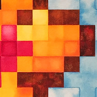 "Original Pixel-Bear" Gicleé Archival Reproduction - Thumbnail 1