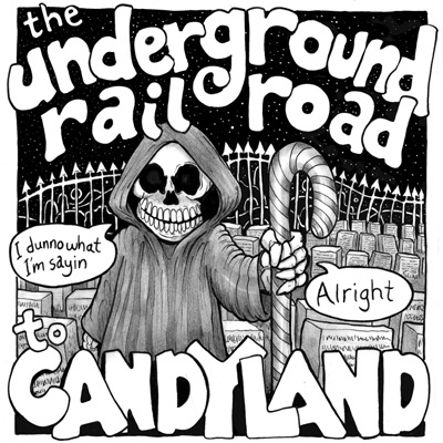 Mean jeans//underground railroad to candyland "split" 7" (it's alive)