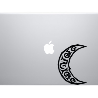 Ancient culture - aztec mayan tribal moon crescent - vinyl decal for laptops, macbook, tablets and cars  - Thumbnail 3