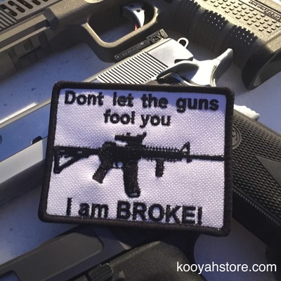 Do not let the guns fool you...I am broke patch