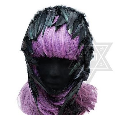 Fallen angel headpiece