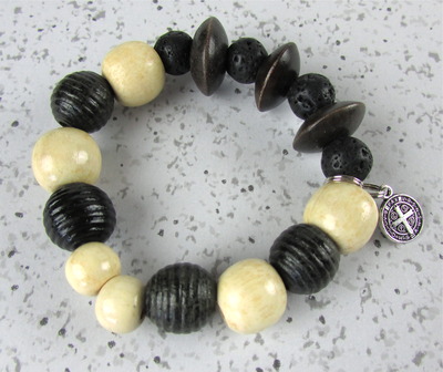 Black Lava Bracelet