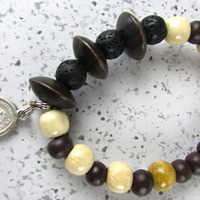 Black Lava Bracelet - Thumbnail 1