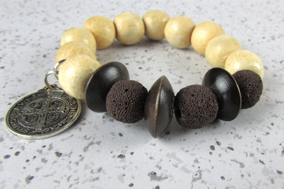 Brown Lava Bracelet
