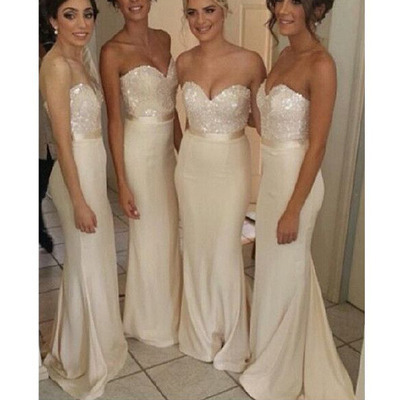 Charming bridesmaid dress, long bridesmaid dress, mermaid bridesmaid dress, off-shoulder bridesmaid dress, sweetheart bridesmaid dress,bds00033 - Thumbnail 5