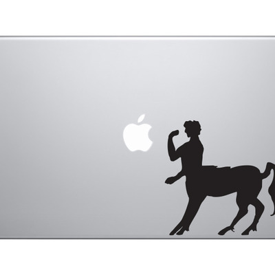 Mythical creature - centaur #2 greek symbol - vinyl decal for laptops, macbook, tablets and cars  - Thumbnail 1
