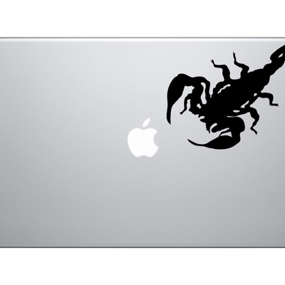Insect arachnid - scorpion venom sting #4 - scorpio symbol - vinyl decal for laptops, macbook, tablets and cars 