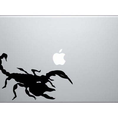 Insect arachnid - scorpion venom sting #5 - scorpio symbol - vinyl decal for laptops, macbook, tablets and cars 