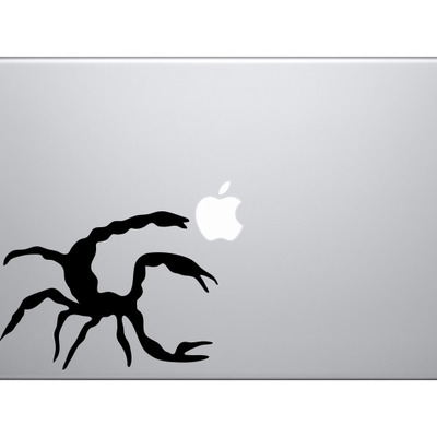 Insect arachnid - scorpion venom sting #6 - scorpio symbol - vinyl decal for laptops, macbook, tablets and cars 