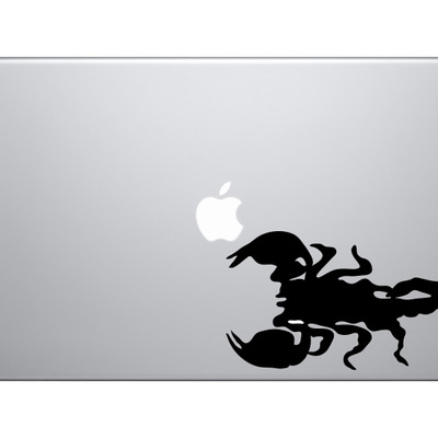Insect arachnid - scorpion venom sting #9 - scorpio symbol - vinyl decal for laptops, macbook, tablets and cars 